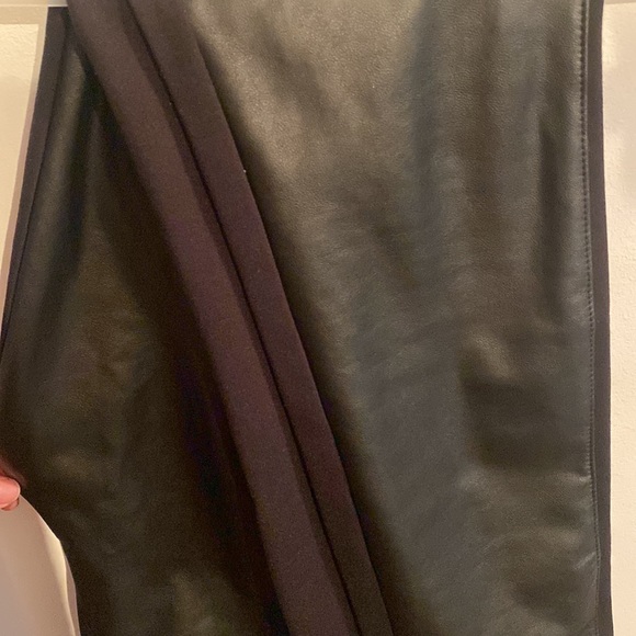 Large JC penny never worn pleather tights. Tags on. - Picture 3 of 3